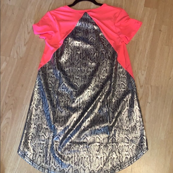Pink Metallic snake print - Picture 3 of 4